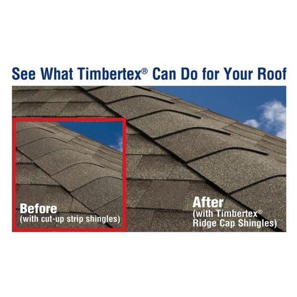 GAF TimberTex® Premium Ridge Cap Shingles - Image 2